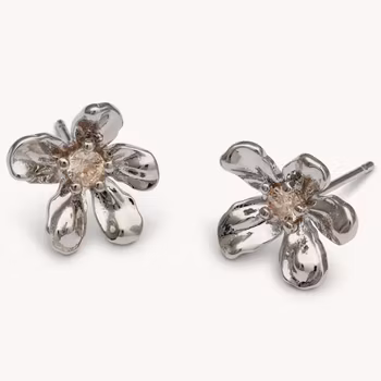 Lily and Rose -  PETITE EPONINE STUD EARRINGS – SILVER