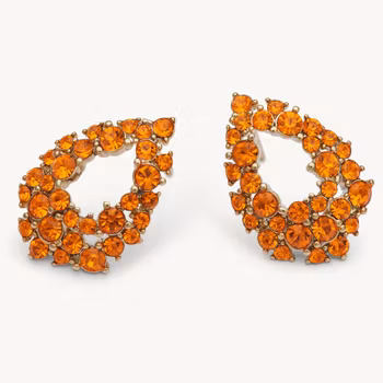 Lily and Rose - PETITE ALICE EARRINGS – MANDARINE