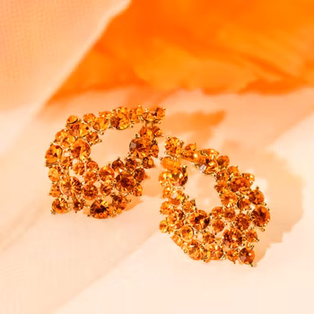 Lily and Rose -  ALICE EARRINGS – MANDARINE