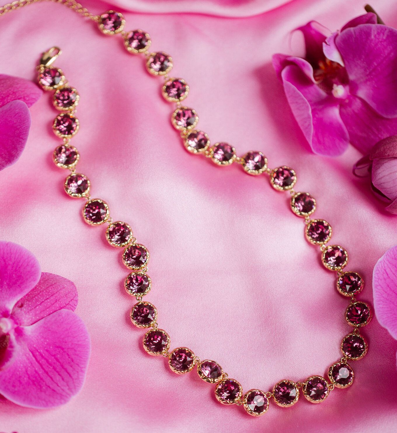 Lily and Rose - VICTORIA NECKLACE – DARK ROSE