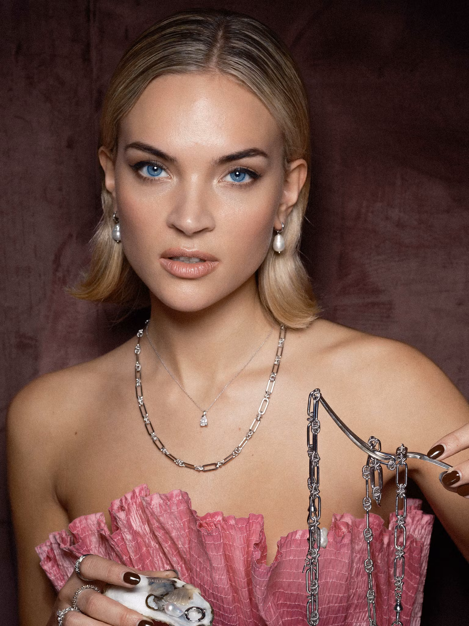 Ylva Li - PETITE YVES NECKLACE – SILVER