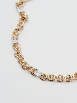 Ylva Li - EMBLA AVANTGARDE NECKLACE – CRYSTAL