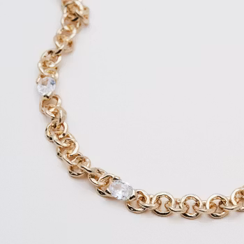 Ylva Li - EMBLA AVANTGARDE NECKLACE – CRYSTAL