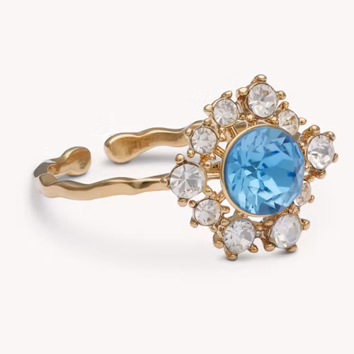 Lily and Rose - Emily ring - Ice blue