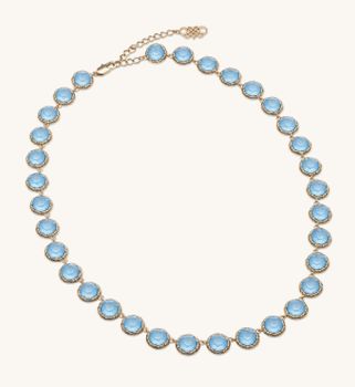 LILY AND ROSE - VICTORIA NECKLACE – SKY BLUE