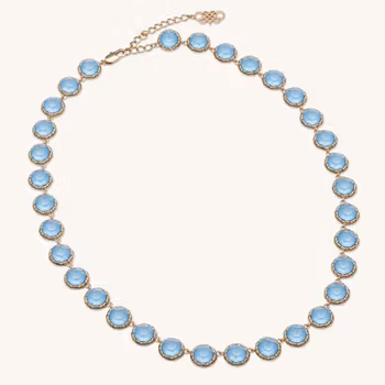 LILY AND ROSE - VICTORIA NECKLACE – SKY BLUE