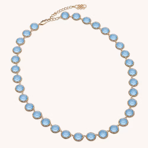 LILY AND ROSE - VICTORIA NECKLACE – SKY BLUE