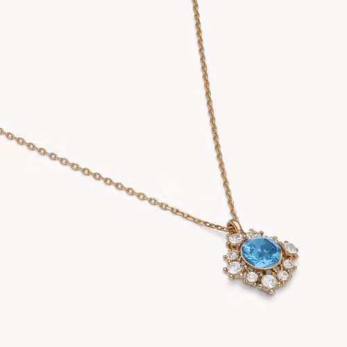 Lily and rose - EMILY NECKLACE – ICE BLUE