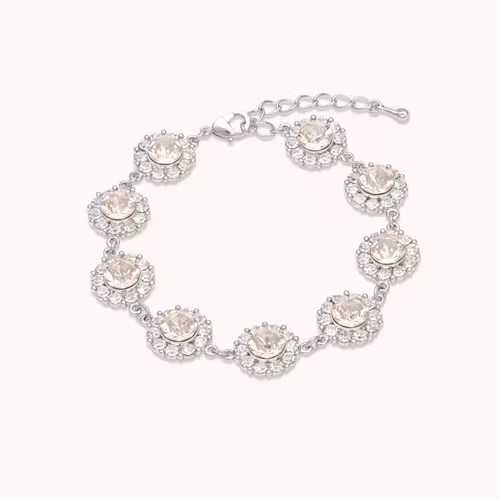 Lily and rose - Sofia bracelet - Silk