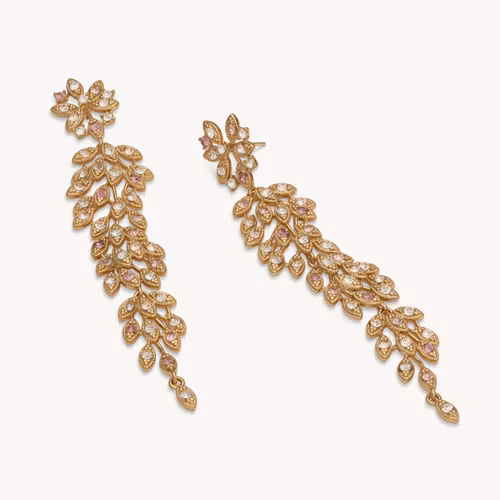 Lily and rose - LAUREL EARRINGS – WATERCOLOURS