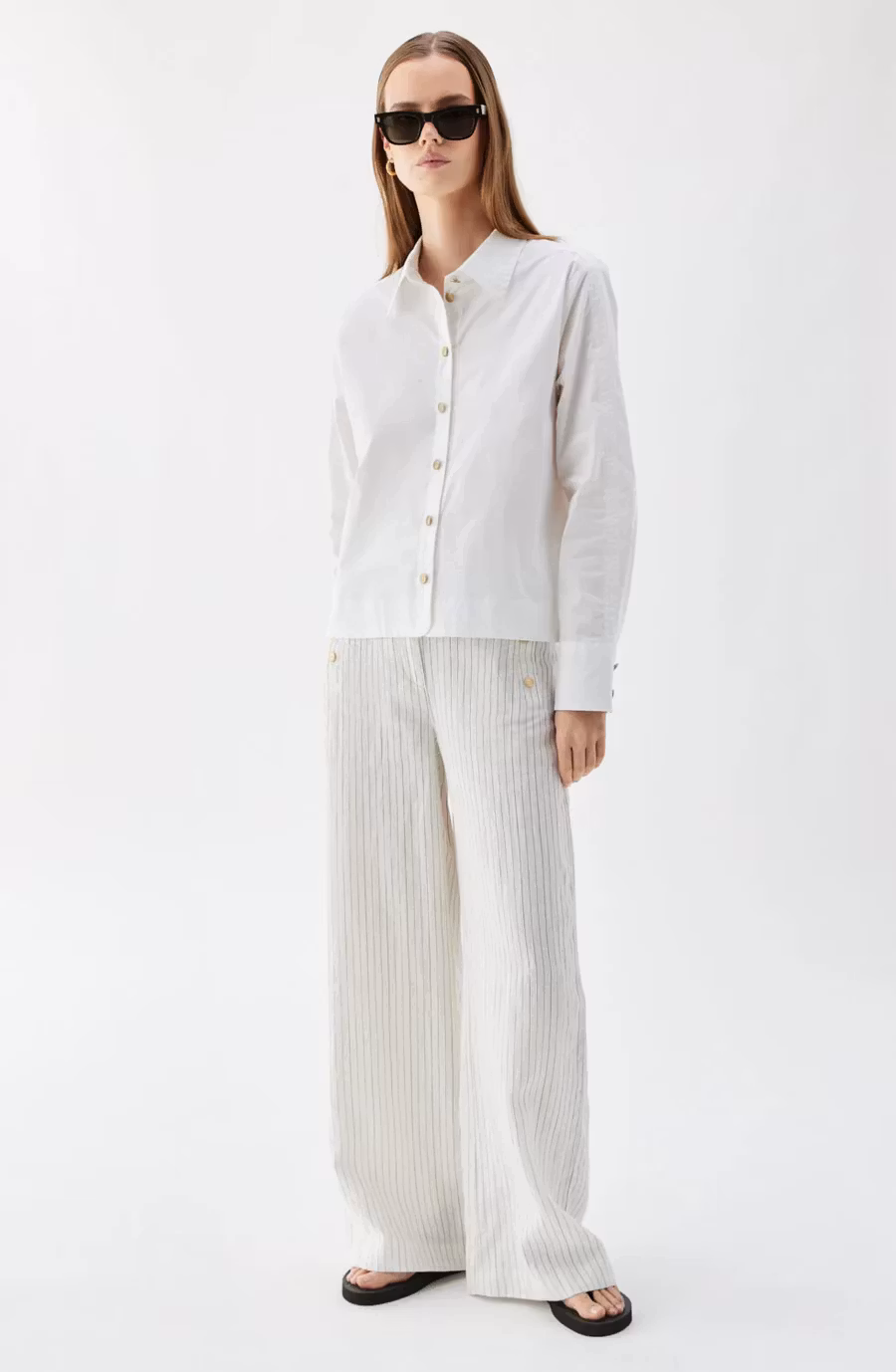 Busnel - NOOMI SHIRT - WHITE