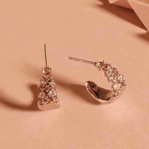 Ylva Li - PETITE MEADOW EARRINGS – CHAMPAGNE