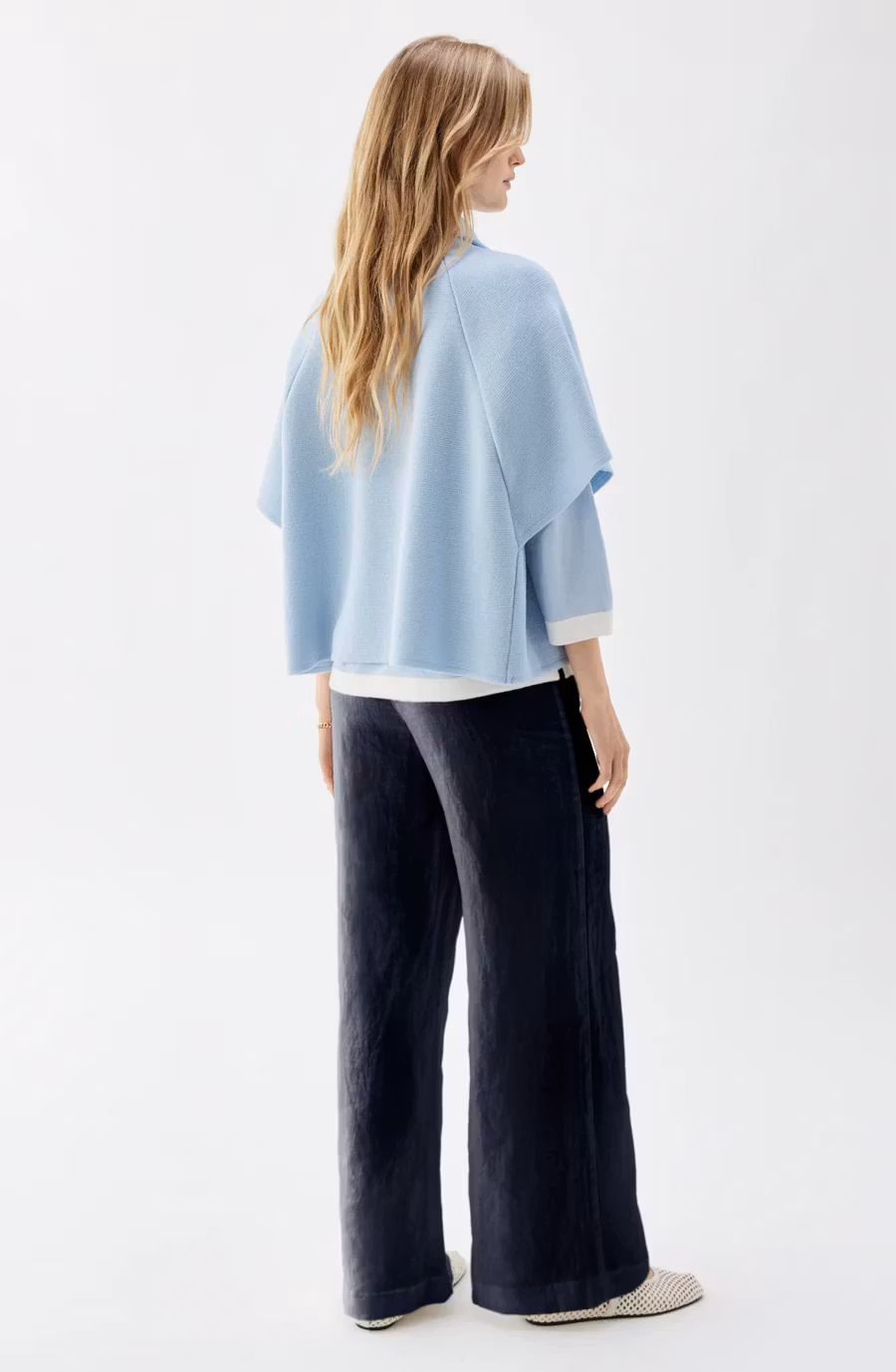 Busnel - GERTRUDE CAPE - ICE BLUE