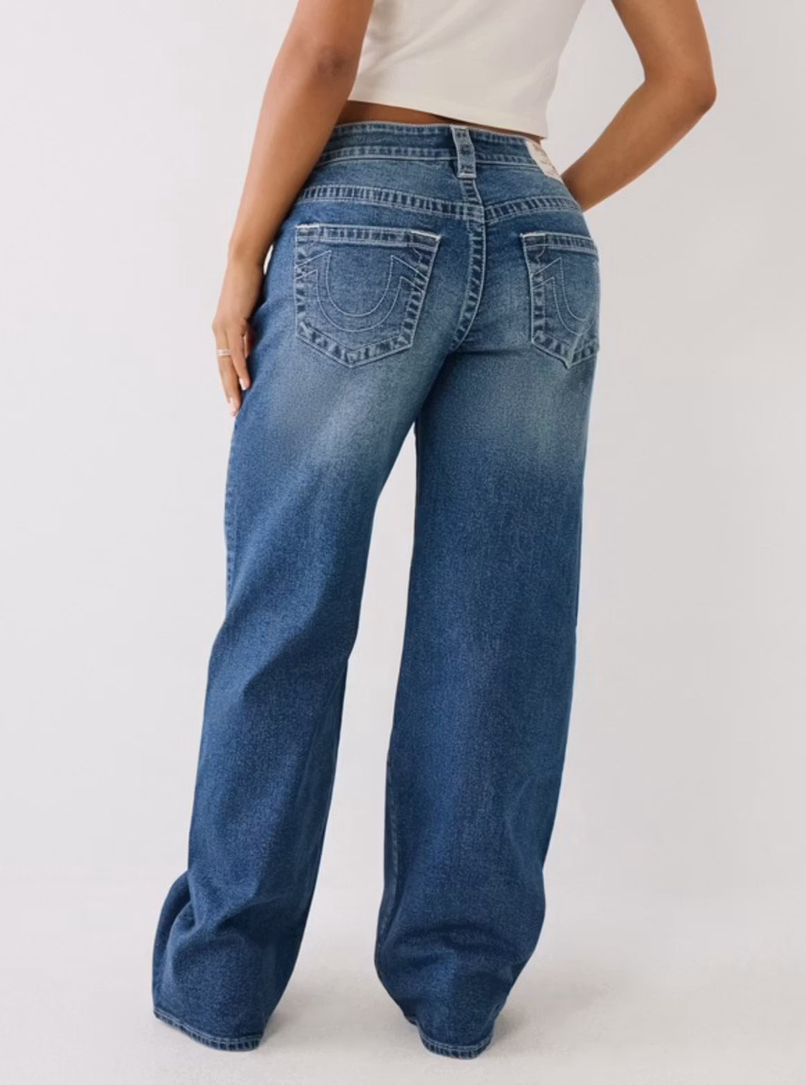 True Religion - bobbi baggy jean - dark wash