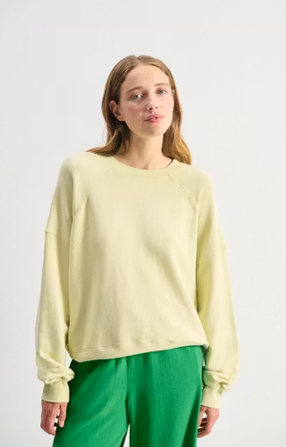 American Vintage - WOMEN'S SWEATSHIRT ATUBAY - FENNEL