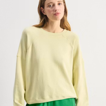 American Vintage - WOMEN'S SWEATSHIRT ATUBAY - FENNEL