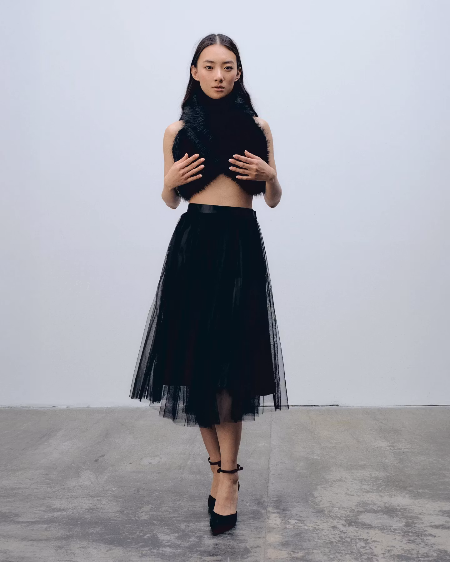 Ida Sjöstedt - Lucky Fur Collar - Black
