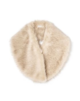 Ida Sjöstedt - Lucky Fur Collar - Light beige