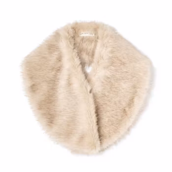 Ida Sjöstedt - Lucky Fur Collar - Light beige