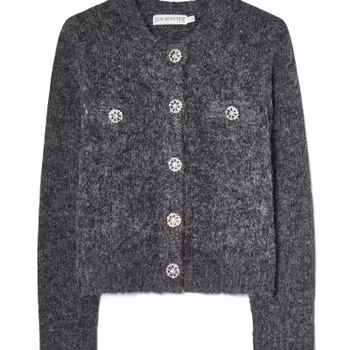 Ida Sjöstedt - Julee Cardigan - Dark Grey
