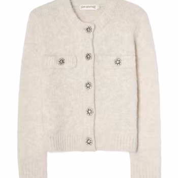 Ida Sjöstedt - Julee Cardigan - Silver White