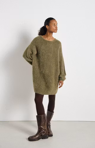 American Vintage - WOMEN’S DRESS NIBY - KHAKI