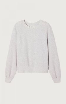 American Vintage - WOMEN'S SWEATSHIRT ATUBAY - ARCTIC MELANGE