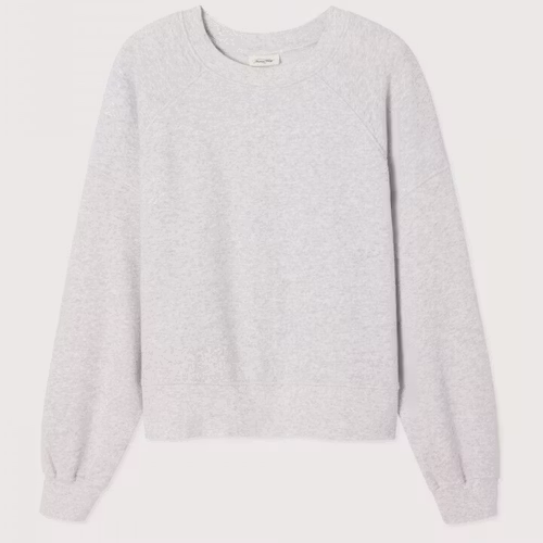 American Vintage - WOMEN'S SWEATSHIRT ATUBAY - ARCTIC MELANGE