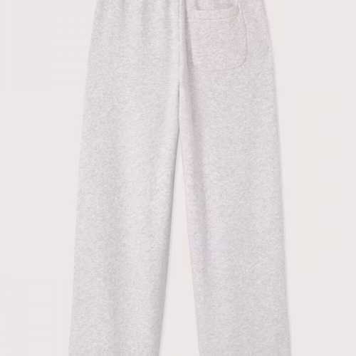 American Vintage - WOMEN'S JOGGERS ATUBAY - ARCTIC MELANGE