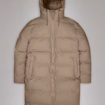 Rains - Alta Longer Puffer Jacket - Beige