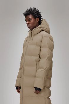 Rains - Alta Longer Puffer Jacket - Beige