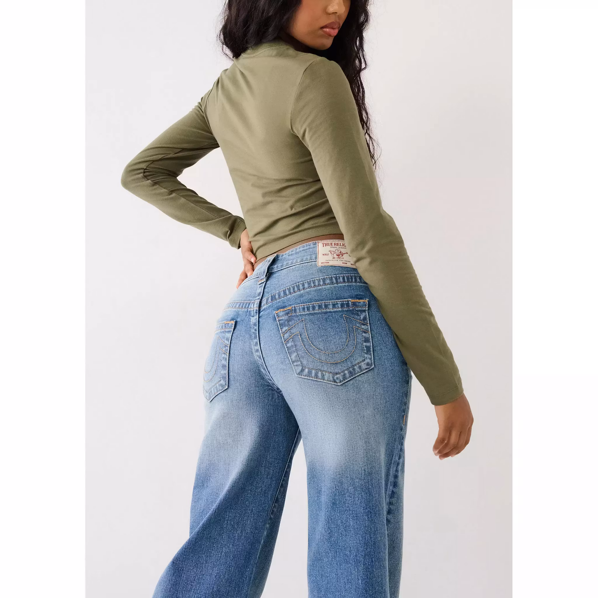 True Religion - Bobbi baggy jean - Medium Wash