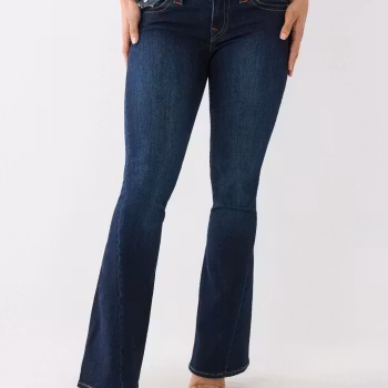 True Religion - Joey low rise flare - muddy waters