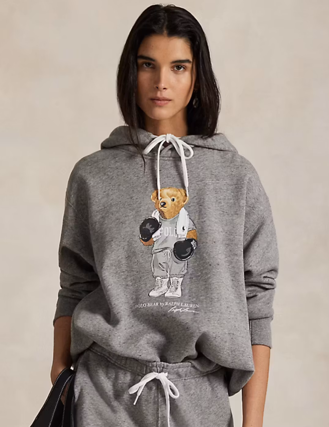 Polo Ralph Lauren - Polo Bear Fleece Hoodie - Grey
