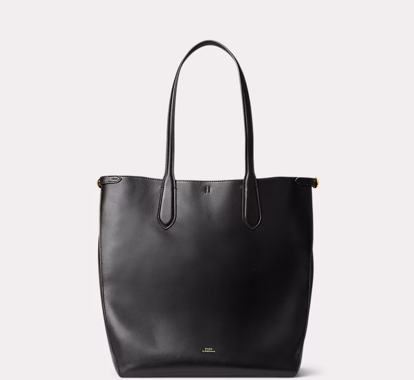 Polo Ralph Lauren - Bellport Leather North-South Tote - Black