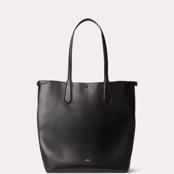 Polo Ralph Lauren - Bellport Leather North-South Tote - Black