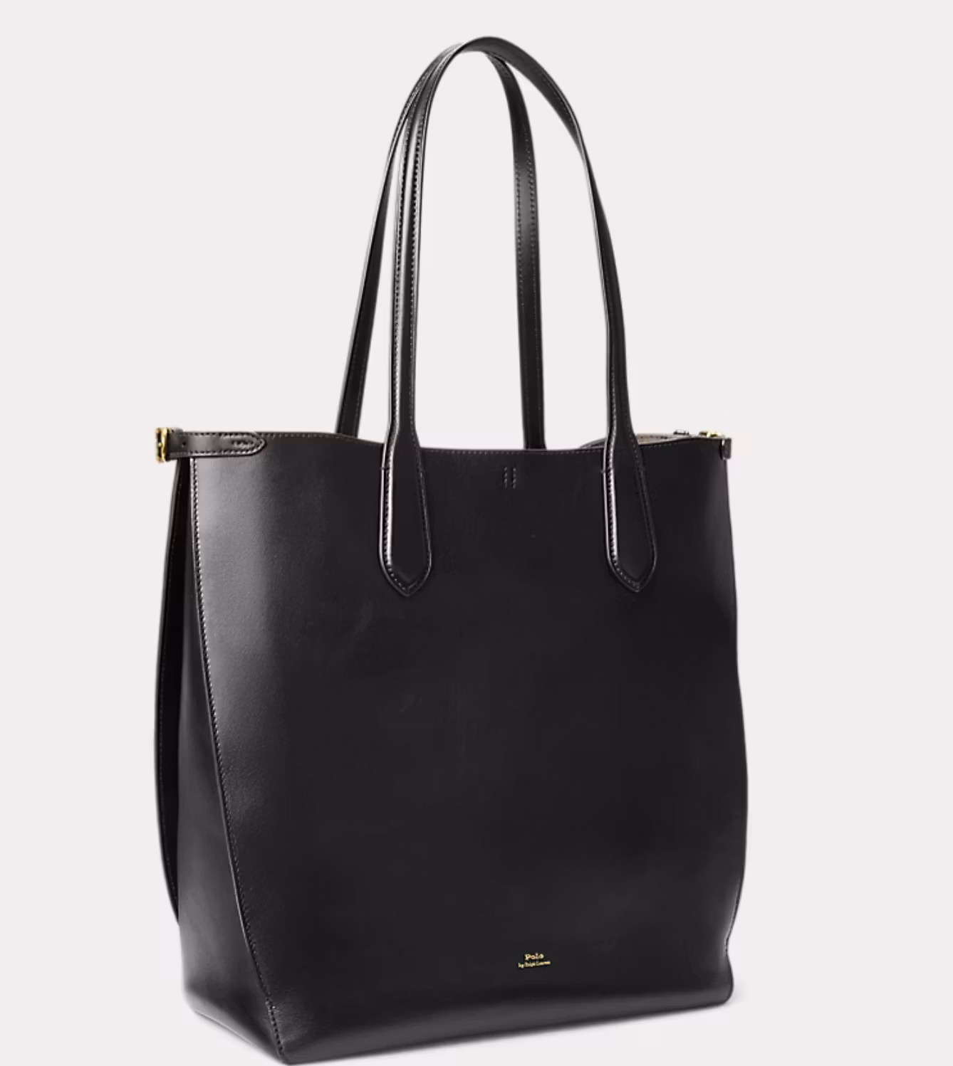 Polo Ralph Lauren - Bellport Leather North-South Tote - Black