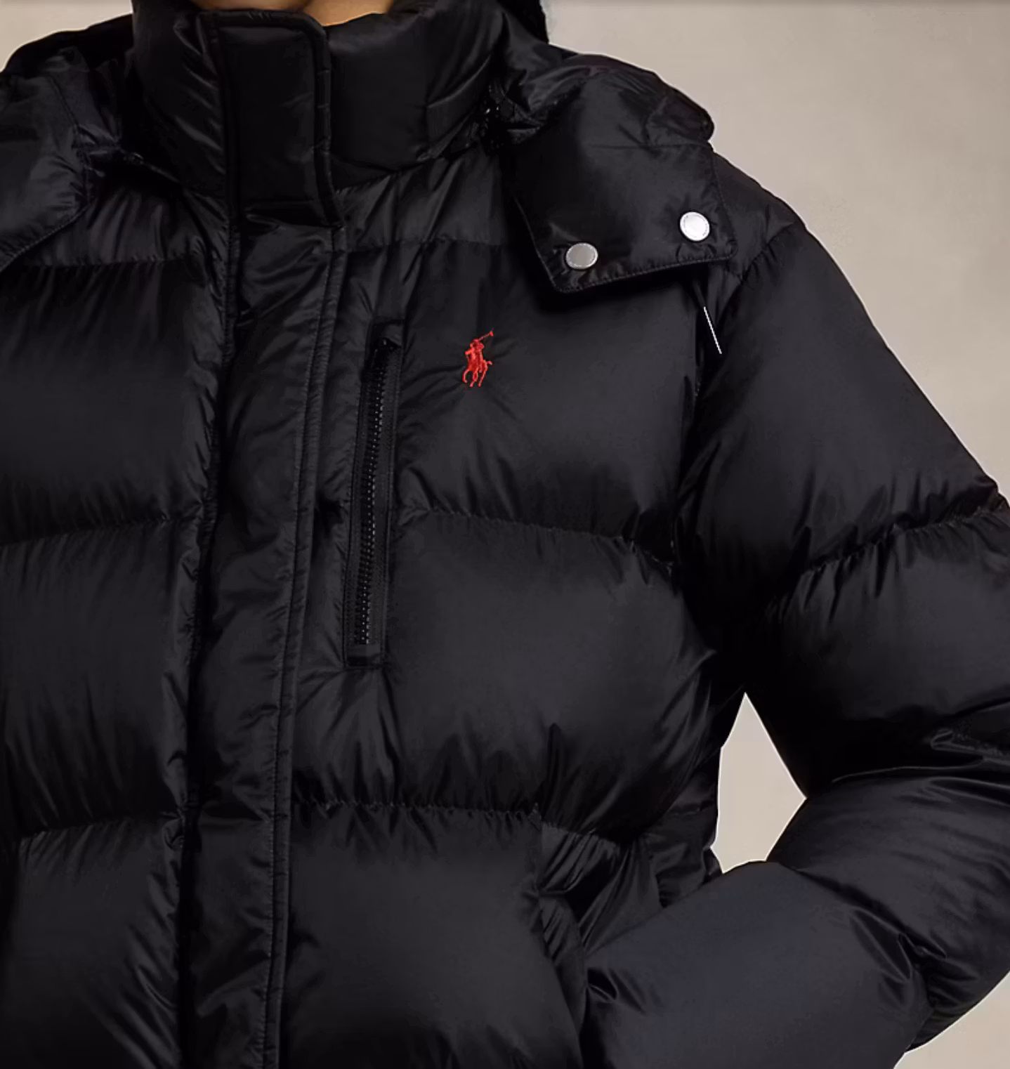 Polo Ralph Lauren - Water-Repellent Quilted Down Jacket - Polo Black