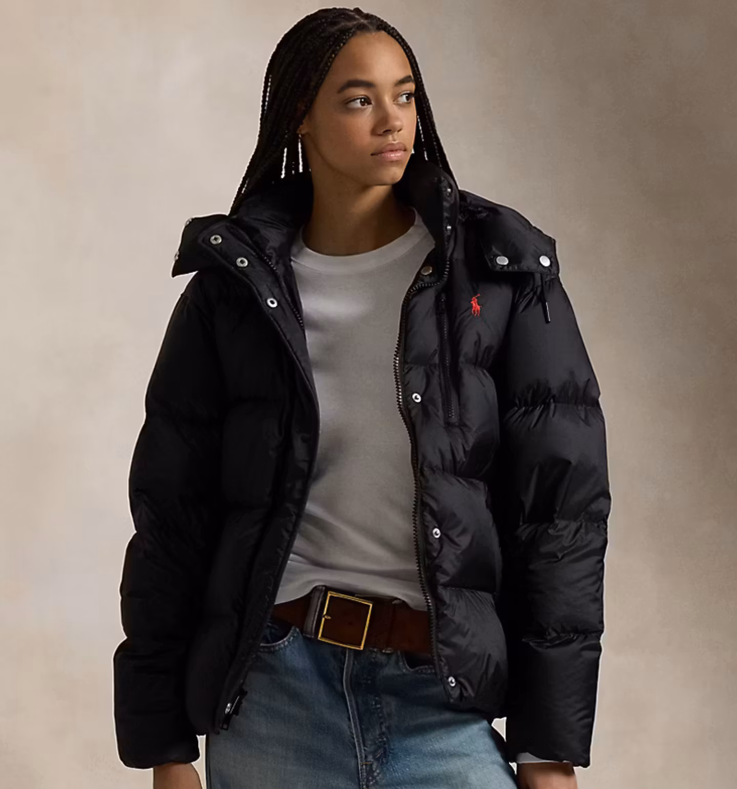 Polo Ralph Lauren - Water-Repellent Quilted Down Jacket - Polo Black