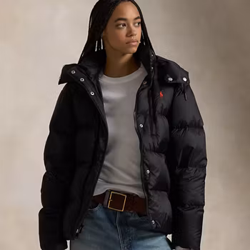 Polo Ralph Lauren - Water-Repellent Quilted Down Jacket - Polo Black