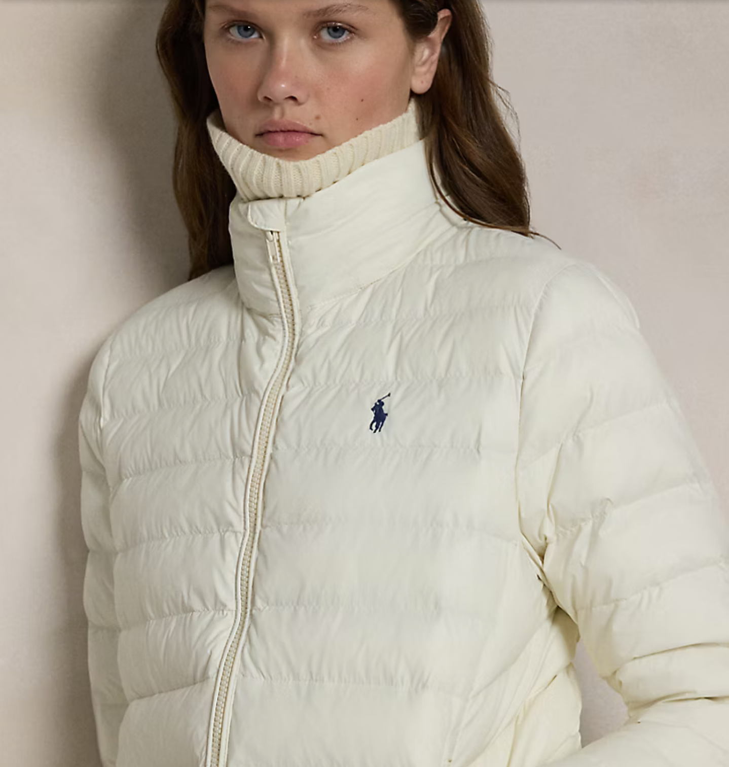 Polo Ralph Lauren - Water-Resistant Packable Hooded Jacket - Estate Cream