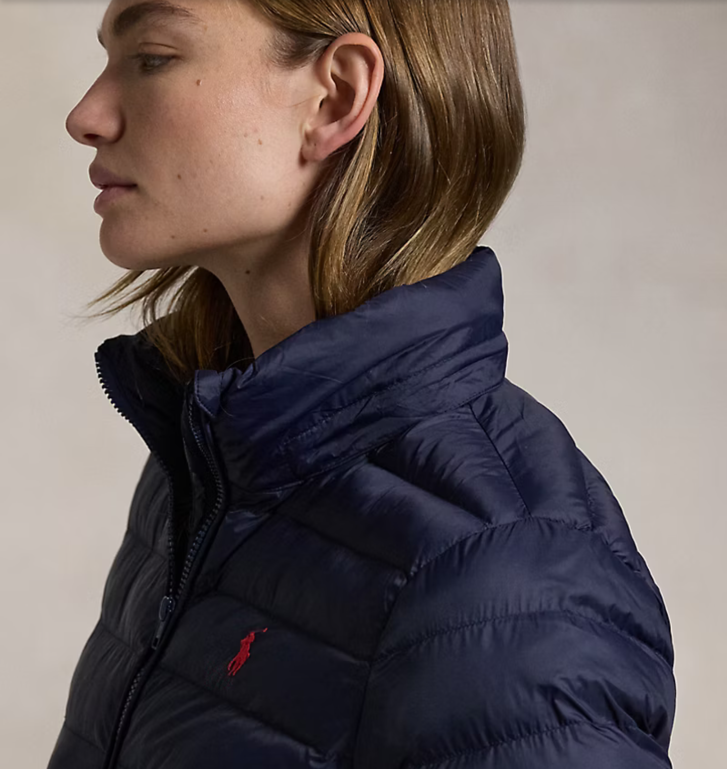 Polo Ralph Lauren - Water-Resistant Packable Hooded Jacket - Estate Cream