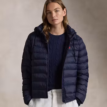 Polo Ralph Lauren - Water-Resistant Packable Hooded Jacket - Estate Cream