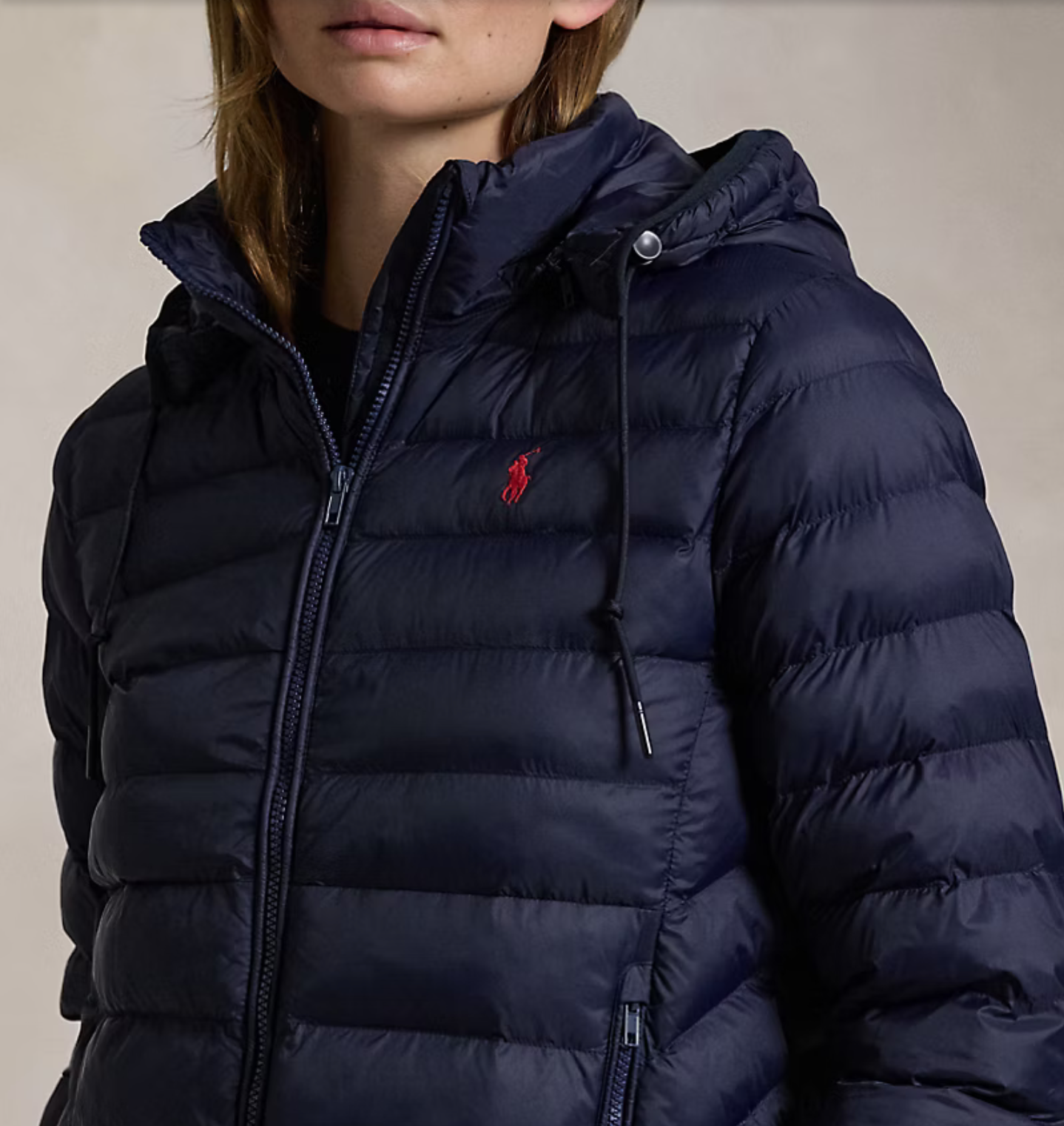 Polo Ralph Lauren - Water-Resistant Packable Hooded Jacket - Estate Cream