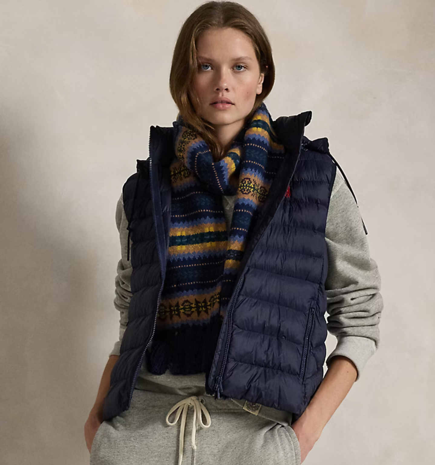 Polo Ralph Lauren - Water-Repellent Packable Gilet - Navy