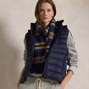 Polo Ralph Lauren - Water-Repellent Packable Gilet - Navy
