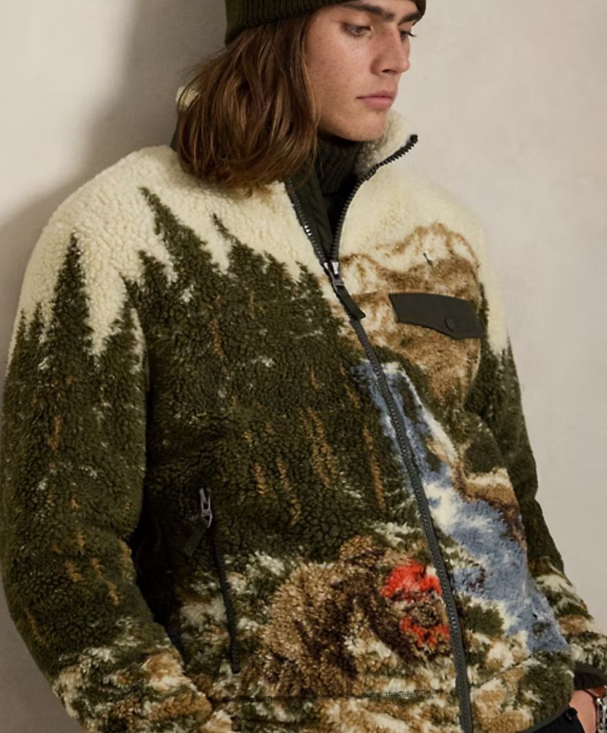 Polo Ralph Lauren - Pile Fleece Graphic Jacket