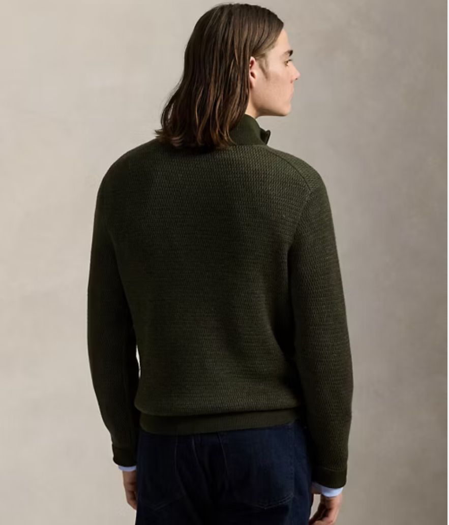 Polo Ralph Lauren - Washable Wool Quarter-Zip Jumper
