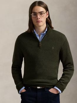 Polo Ralph Lauren - Washable Wool Quarter-Zip Jumper