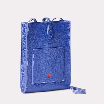 Polo Ralph Lauren - Polo Play Leather Pocket Crossbody - Jellyfish